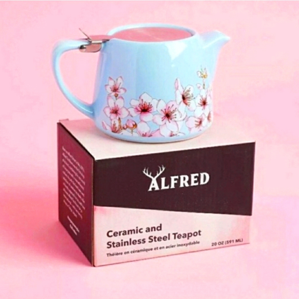 Alfred Ceramic and Stainless Steel Teapot